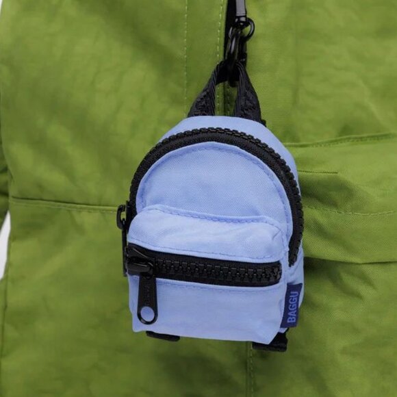 BAGGU Handbags - NWT Baggu Backpack Charm - French Blue